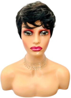 Human Hair Pixie Wig (1001)