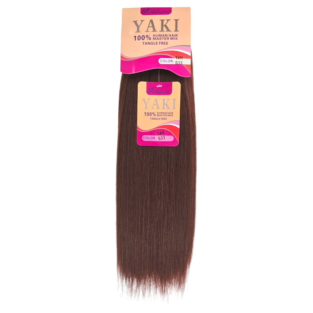 Yaki Human Hair Mix 14"